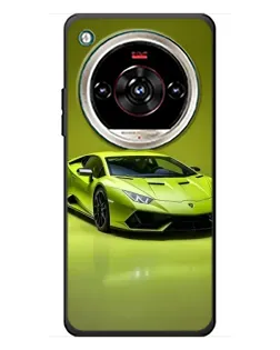 Чохол для ZTE Nubia Focus 2 Ultra з картинкою «Салатовий Lamborghini Huracan»