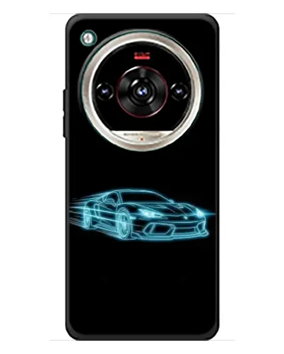 Чехол для ZTE Nubia Focus 2 Ultra с картинкой «Неоновый контур Lamborghini» Чехол для ZTE Nubia Focus 2 Ultra с картинкой «Неоновый контур Lamborghini»