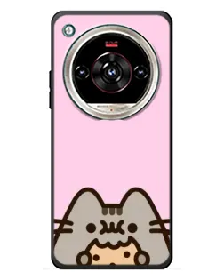 Чехол для ZTE Nubia Focus 2 Ultra с картинкой «Pusheen и печенье»