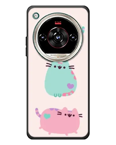 Чехол для ZTE Nubia Focus 2 Ultra с картинкой «Pusheen трио» Чехол для ZTE Nubia Focus 2 Ultra с картинкой «Pusheen трио»