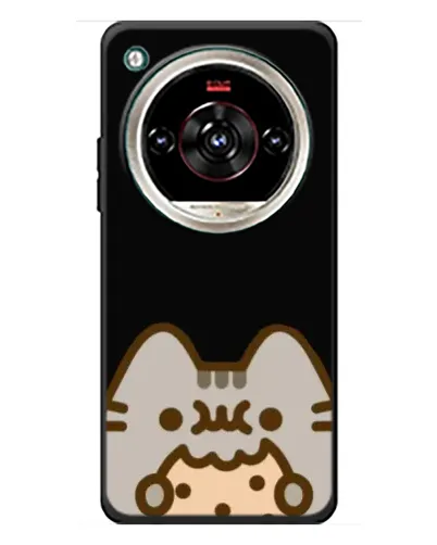 Чехол для ZTE Nubia Focus 2 Ultra с картинкой «Пушин на черном» Чехол для ZTE Nubia Focus 2 Ultra с картинкой «Пушин на черном»