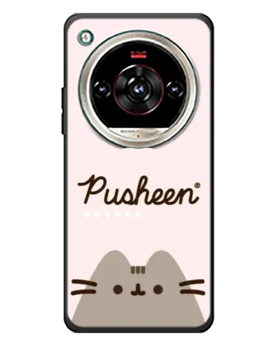 Чехол для ZTE Nubia Focus 2 Ultra с картинкой «Pusheen логотип» Чехол для ZTE Nubia Focus 2 Ultra с картинкой «Pusheen логотип»