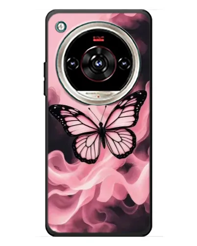 Чохол для ZTE Nubia Focus 2 Ultra з картинкою «Метелик у диму»