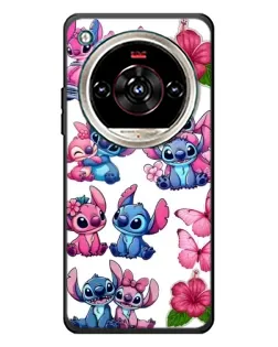 Чехол для ZTE Nubia Focus 2 Ultra с картинкой «Стикеры Stitch и Angel» Чехол для ZTE Nubia Focus 2 Ultra с картинкой «Стикеры Stitch и Angel»