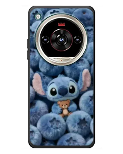 Чехол для ZTE Nubia Focus 2 Ultra с картинкой «Стич и голубика»