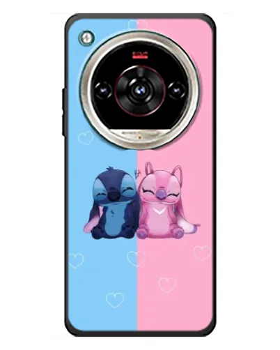 Чехол для ZTE Nubia Focus 2 Ultra с картинкой «Stitch и Angel Love»