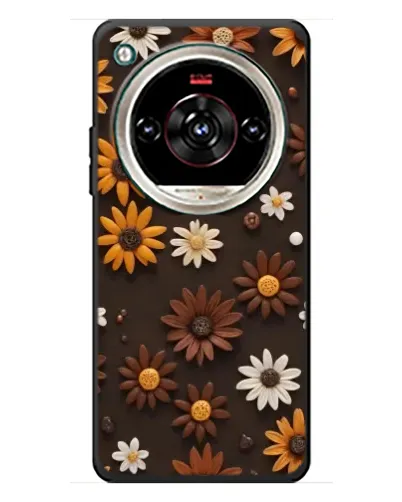 Чехол для ZTE Nubia Focus 2 Ultra с картинкой «Узор из маленьких подсолнухов» Чехол для ZTE Nubia Focus 2 Ultra с картинкой «Узор из маленьких подсолнухов»