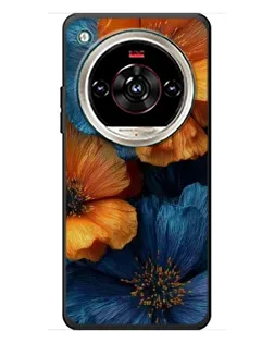 Чохол для ZTE Nubia Focus 2 Ultra з картинкою «Яскрава синьо-помаранчева флора» Чохол для ZTE Nubia Focus 2 Ultra з картинкою «Яскрава синьо-помаранчева флора»