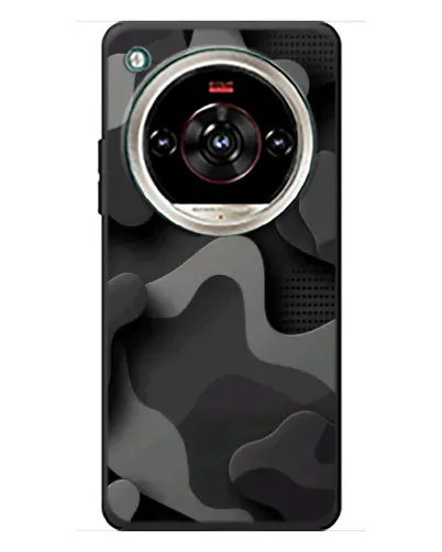 Чехол для ZTE Nubia Focus 2 Ultra с картинкой «Темный абстрактный камуфляж» Чехол для ZTE Nubia Focus 2 Ultra с картинкой «Темный абстрактный камуфляж»