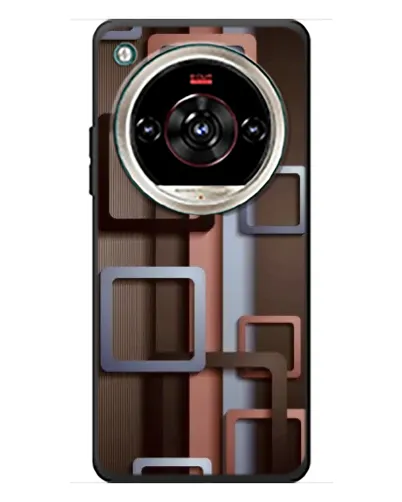 Чехол для ZTE Nubia Focus 2 Ultra с картинкой «Коричневые объемные квадраты» Чехол для ZTE Nubia Focus 2 Ultra с картинкой «Коричневые объемные квадраты»
