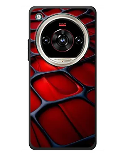 Чехол для ZTE Nubia Focus 2 Ultra с картинкой «Красная глянцевая сетка» Чехол для ZTE Nubia Focus 2 Ultra с картинкой «Красная глянцевая сетка»