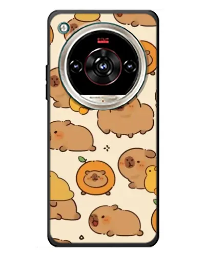 Чехол для ZTE Nubia Focus 2 Ultra с картинкой «Капибары с апельсинами» Чехол для ZTE Nubia Focus 2 Ultra с картинкой «Капибары с апельсинами»