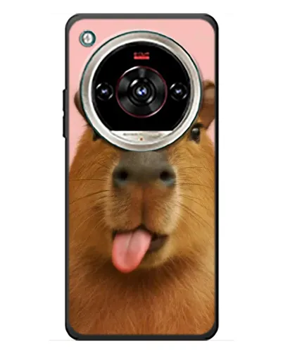 Чехол для ZTE Nubia Focus 2 Ultra с картинкой «Капибара с языком» Чехол для ZTE Nubia Focus 2 Ultra с картинкой «Капибара с языком»