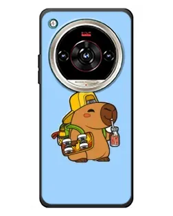 Чохол для ZTE Nubia Focus 2 Ultra з картинкою «Капібара на скейті»