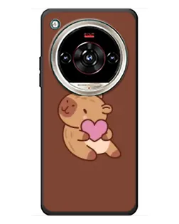Чохол для ZTE Nubia Focus 2 Ultra з картинкою «Капібара з серцем»