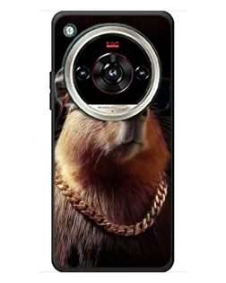 Чохол для ZTE Nubia Focus 2 Ultra з картинкою «Капібара золотий ланцюг»