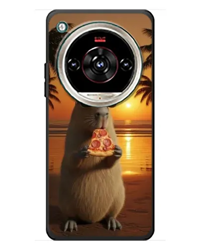 Чехол для ZTE Nubia Focus 2 Ultra с картинкой «Капибара с пиццей» Чехол для ZTE Nubia Focus 2 Ultra с картинкой «Капибара с пиццей»