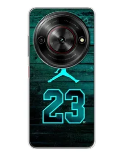 Чехол для ZTE Nubia Focus 5G с картинкой «Jordan Cyan 23»