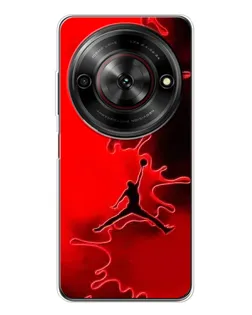 Чехол для ZTE Nubia Focus 5G с картинкой «Jordan Red Smoke»