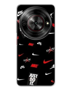 Чехол для ZTE Nubia Focus 5G с картинкой «Nike Mix Pattern»