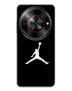 Чехол для ZTE Nubia Focus 5G с картинкой «Jordan Silhouette»