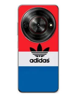 Чехол для ZTE Nubia Focus 5G с картинкой «Ретро блоки Adidas»