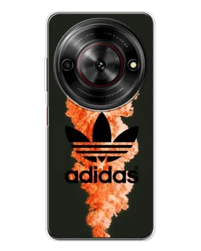 Чехол для ZTE Nubia Focus 5G с картинкой «Оранжевый дым Adidas» Чехол для ZTE Nubia Focus 5G с картинкой «Оранжевый дым Adidas»
