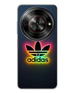 Чехол для ZTE Nubia Focus 5G с картинкой «Неоновый Adidas»
