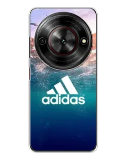Чехол для ZTE Nubia Focus 5G с картинкой «Океанская глубина адидас»