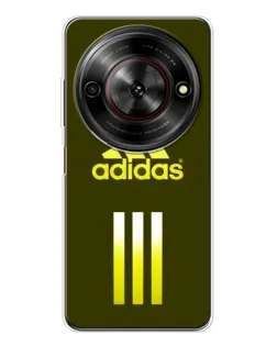 Чехол для ZTE Nubia Focus 5G с картинкой «Оливковый градиент Adidas»