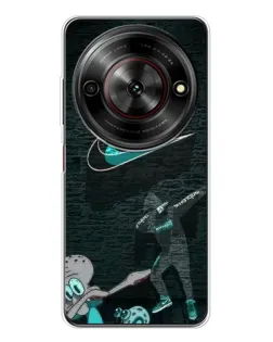 Чехол для ZTE Nubia Focus 5G с картинкой «Спортивный арт Nike» Чехол для ZTE Nubia Focus 5G с картинкой «Спортивный арт Nike»