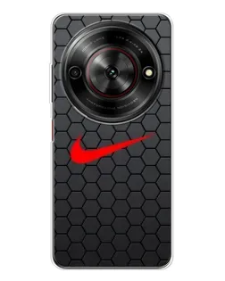 Чехол для ZTE Nubia Focus 5G с картинкой «Nike — карбоновая сетка» Чехол для ZTE Nubia Focus 5G с картинкой «Nike — карбоновая сетка»