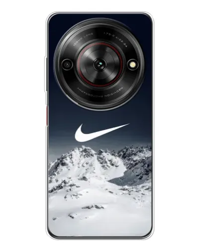 Чехол для ZTE Nubia Focus 5G с картинкой «Nike — зимние горы» Чехол для ZTE Nubia Focus 5G с картинкой «Nike — зимние горы»