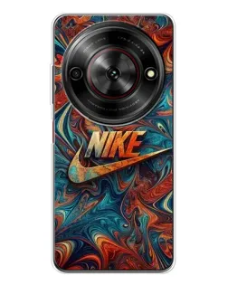 Чехол для ZTE Nubia Focus 5G с картинкой «Nike в абстракции»
