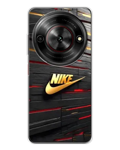 Чехол для ZTE Nubia Focus 5G с картинкой «Золотой Nike на металле» Чехол для ZTE Nubia Focus 5G с картинкой «Золотой Nike на металле»