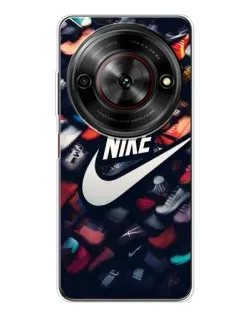 Чехол для ZTE Nubia Focus 5G с картинкой «Коллекция кроссовок Nike»