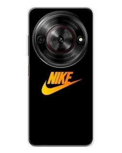 Чехол для ZTE Nubia Focus 5G с картинкой «Золотой логотип Nike»