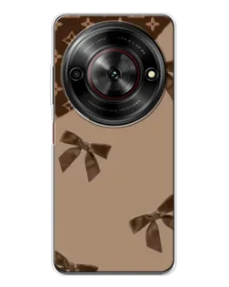 Чехол для ZTE Nubia Focus 5G с картинкой «LV — кофейный атлас»