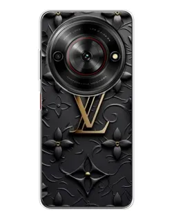 Чехол для ZTE Nubia Focus 5G с картинкой «Кожаная текстура LV»