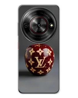 Чехол для ZTE Nubia Focus 5G с картинкой «Красное яблоко LV»