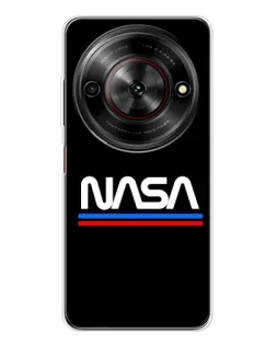 Чехол для ZTE Nubia Focus 5G с картинкой «NASA — классика Red Blue» Чехол для ZTE Nubia Focus 5G с картинкой «NASA — классика Red Blue»
