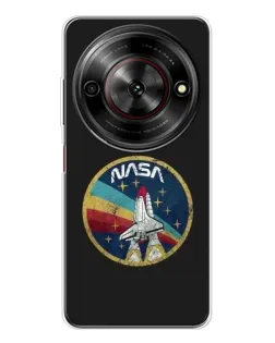 Чехол для ZTE Nubia Focus 5G с картинкой «NASA — эмблема миссии» Чехол для ZTE Nubia Focus 5G с картинкой «NASA — эмблема миссии»