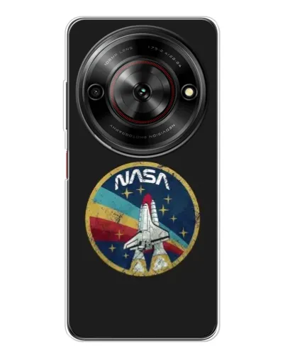 Чехол для ZTE Nubia Focus 5G с картинкой «NASA — эмблема миссии»