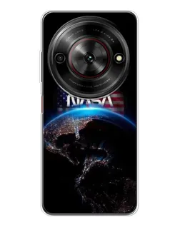Чехол для ZTE Nubia Focus 5G с картинкой «Земля из космоса NASA»