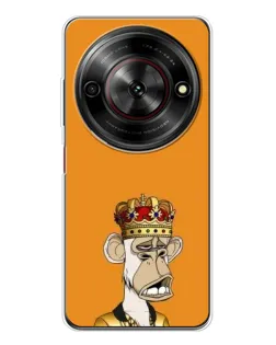 Чехол для ZTE Nubia Focus 5G с картинкой «Золотая обезьяна Bored Ape»