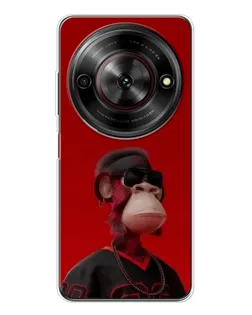 Чехол для ZTE Nubia Focus 5G с картинкой «Bored Ape в красном» Чехол для ZTE Nubia Focus 5G с картинкой «Bored Ape в красном»