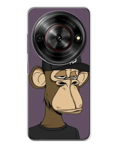 Чехол для ZTE Nubia Focus 5G с картинкой «Bored Ape в кепке» Чехол для ZTE Nubia Focus 5G с картинкой «Bored Ape в кепке»