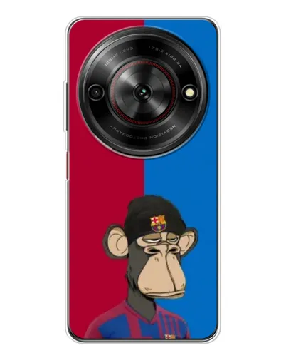Чехол для ZTE Nubia Focus 5G с картинкой «Bored Ape — фанат Барсы» Чехол для ZTE Nubia Focus 5G с картинкой «Bored Ape — фанат Барсы»
