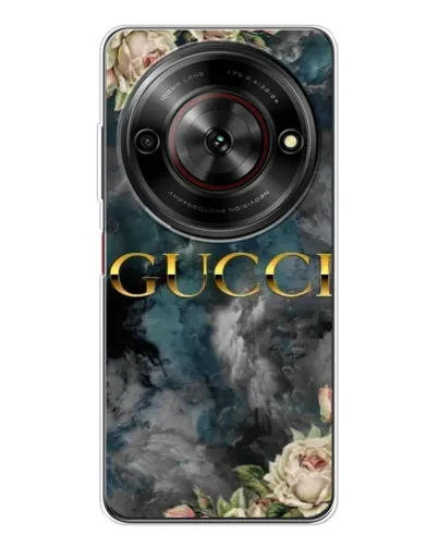 Чехол для ZTE Nubia Focus 5G с картинкой «Абстрактные цветы Gucci» Чехол для ZTE Nubia Focus 5G с картинкой «Абстрактные цветы Gucci»