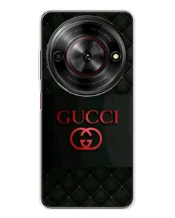Чехол для ZTE Nubia Focus 5G с картинкой «Gucci — стеганый черный»